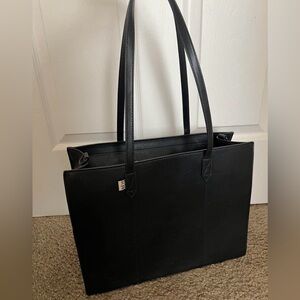 Beis Small Black Work Tote